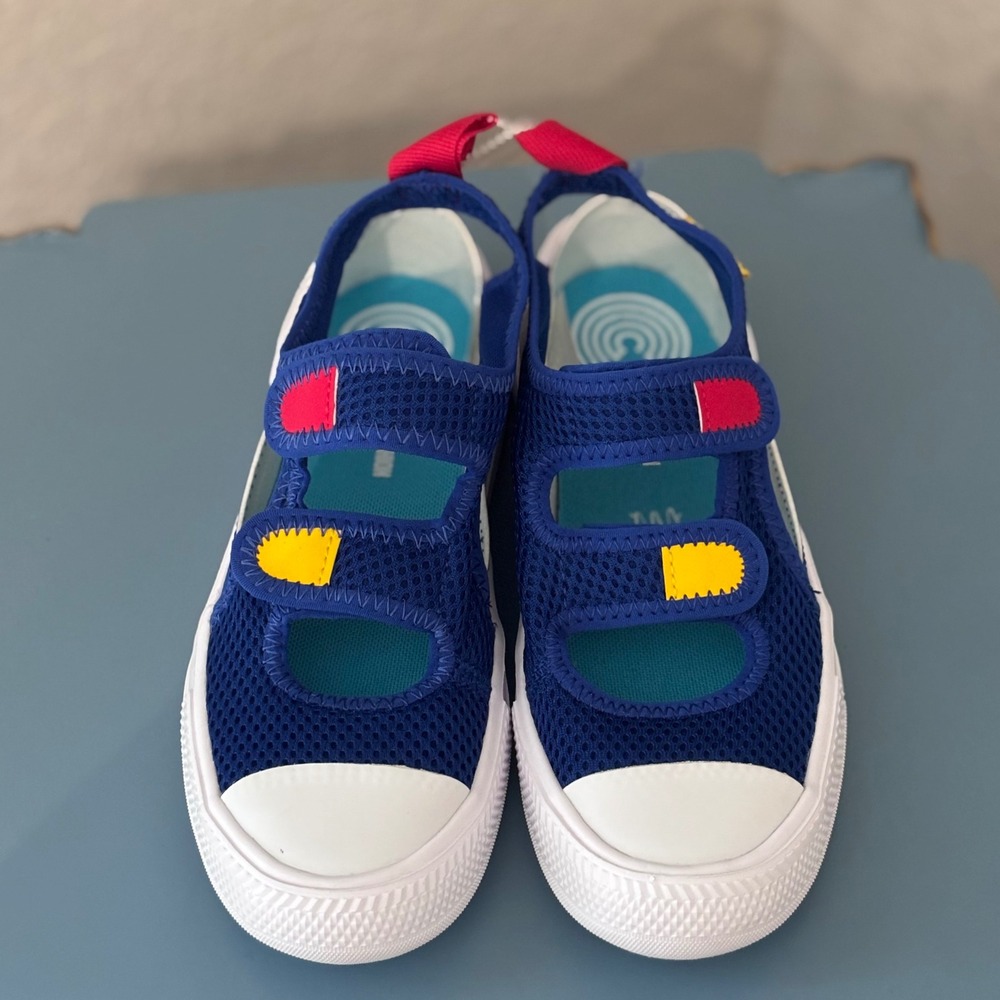 NEW Funky Unisex Kids Converse All Star Active Wear Velcro Straps Sz 1